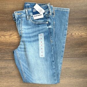 Old Navy Rockstar Super Skinny Denim Blue Jeans